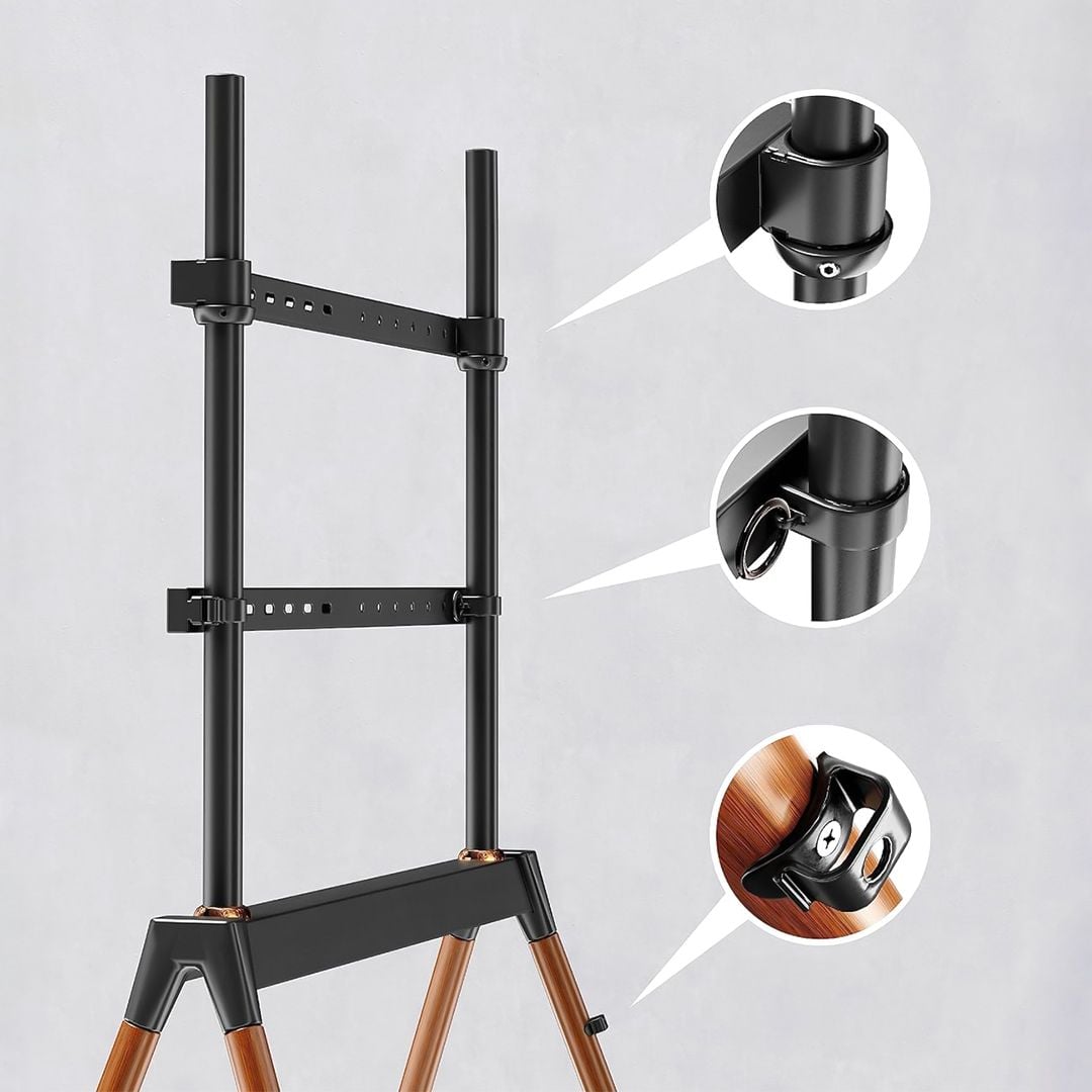 ستاند وحامل خشبي للشاشة - 9