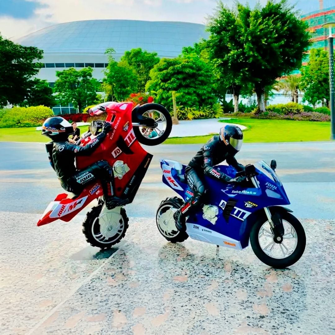 لعبة دراجة نارية مع جهاز تحكم عن بعد - 2