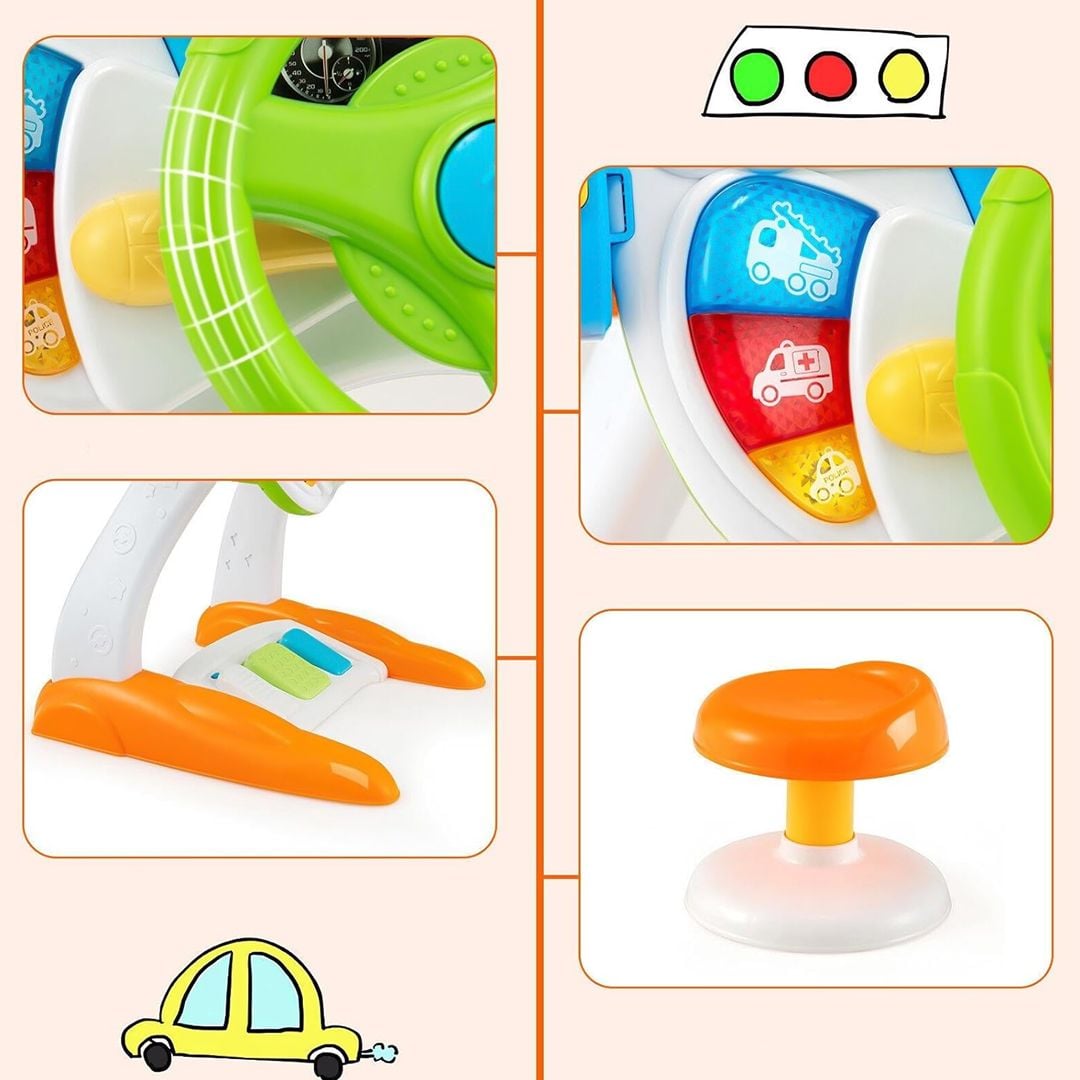 Interactive Ride-On Toy for Kids with Seat product thumbnail 13