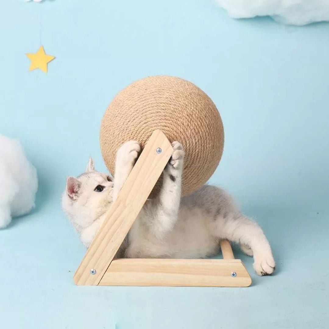 Kitten Sisal Rope Ball Toy product thumbnail 13