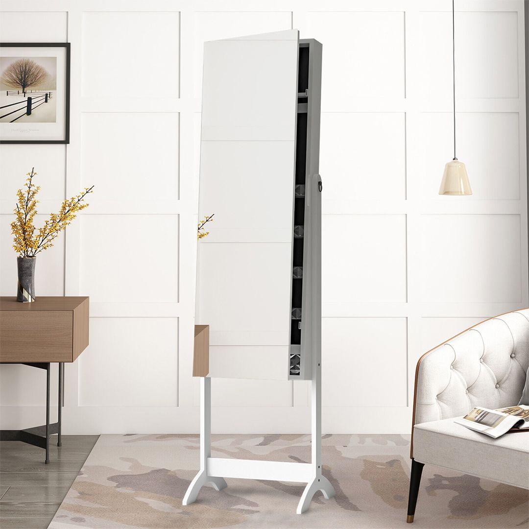 Floor Mirrored Jewelry Cabinet product thumbnail 17