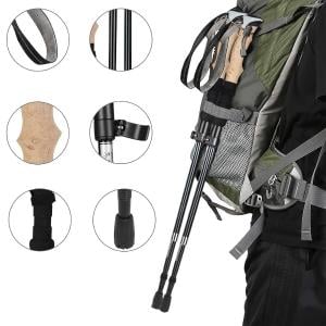عصا المشي والتسلق القابلة للتمدد - 5