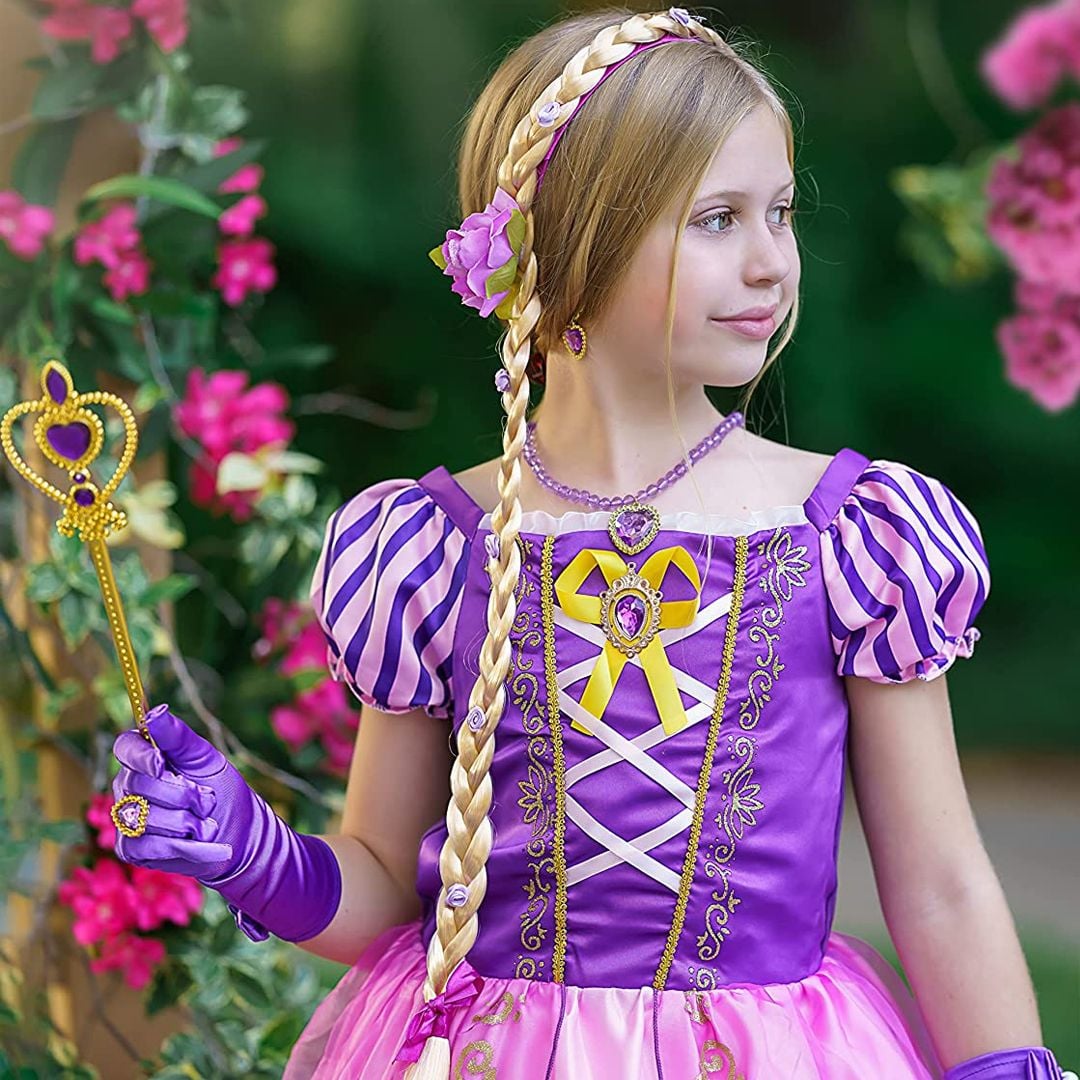 Rapunzel Costume for Kids product thumbnail 3