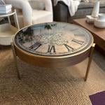 طاولة كلاسيكية بتصميم ساعة تروس فاخرة - 1