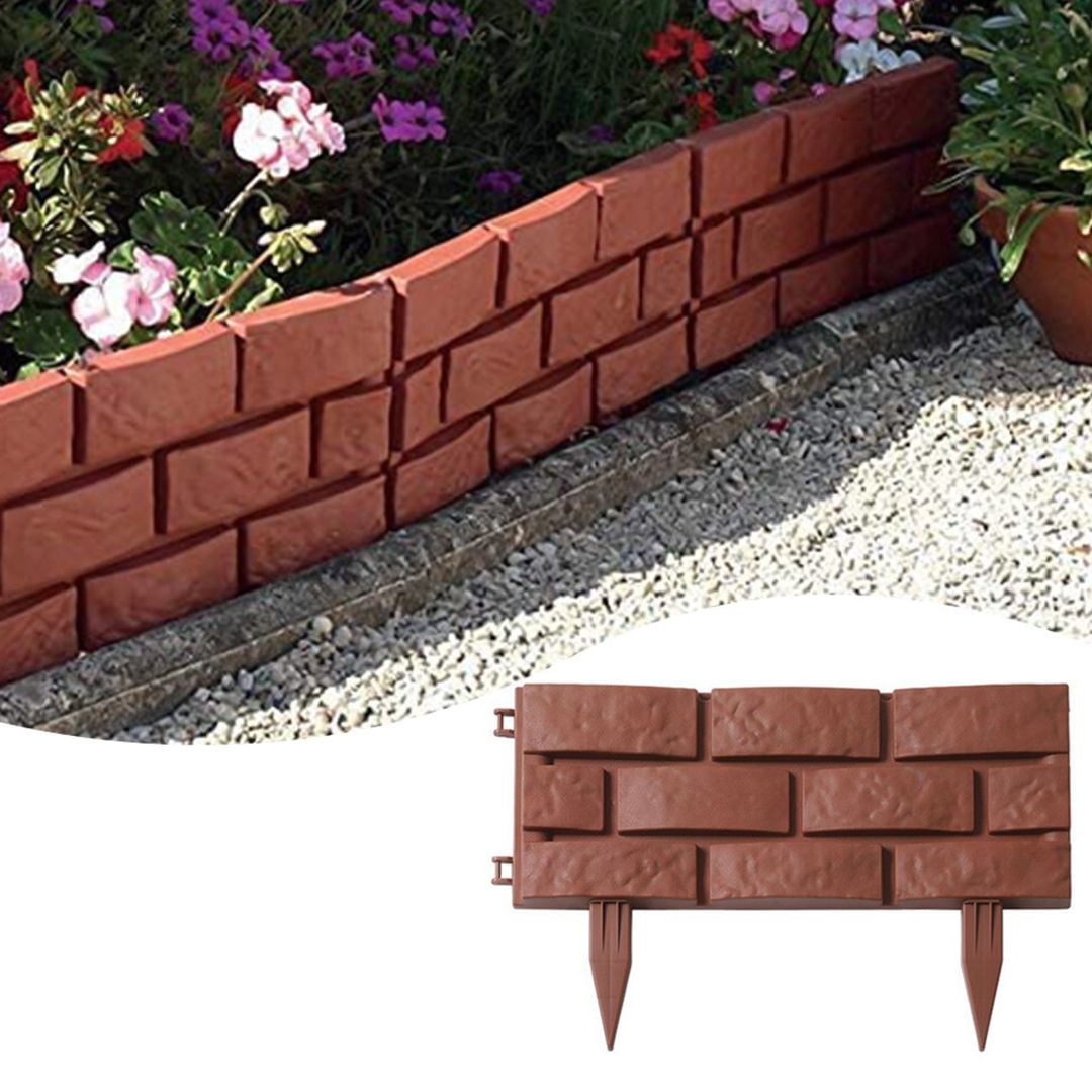 ديكور سياج الحديقة البلاستيكي - 5