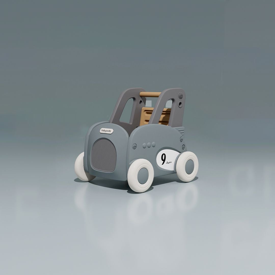 Plastic Baby Stroller with Car Design product thumbnail 17