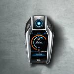 مفتاح ذكي للسيارة مع شاشة LCD	