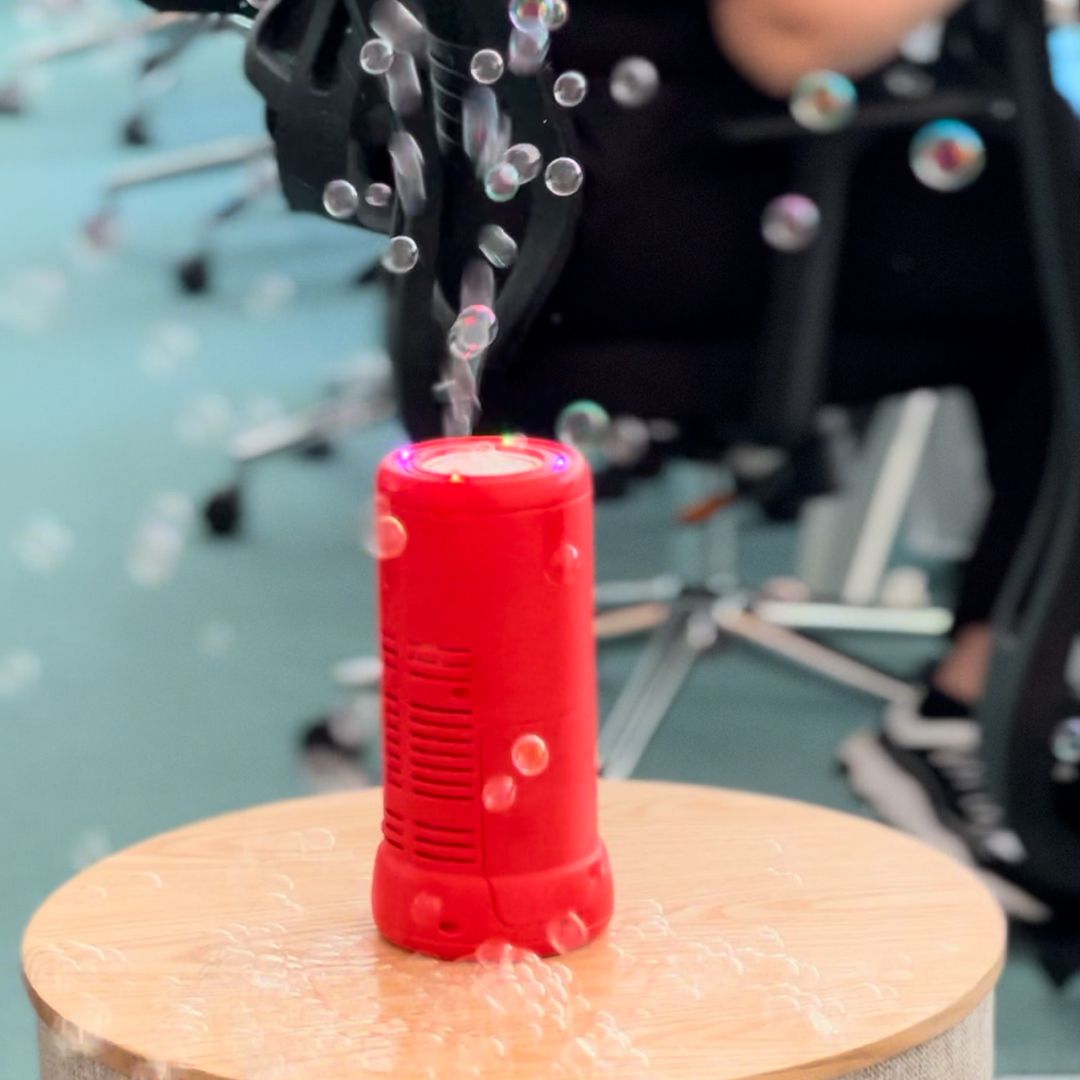 صانع الفقاعات على شكل ألعاب نارية - 14