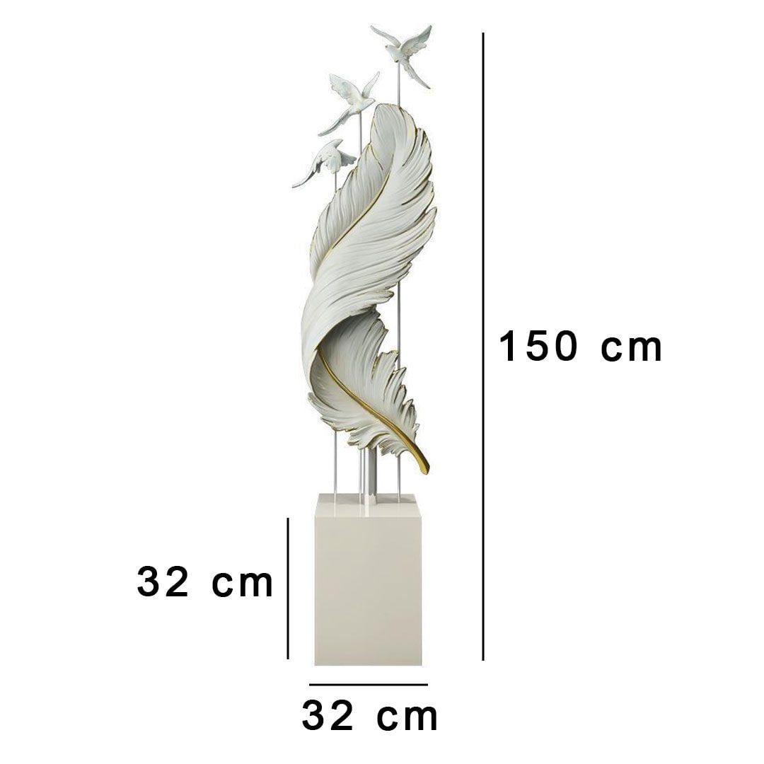 Feather Decor Statue With Bluetooth product thumbnail 16