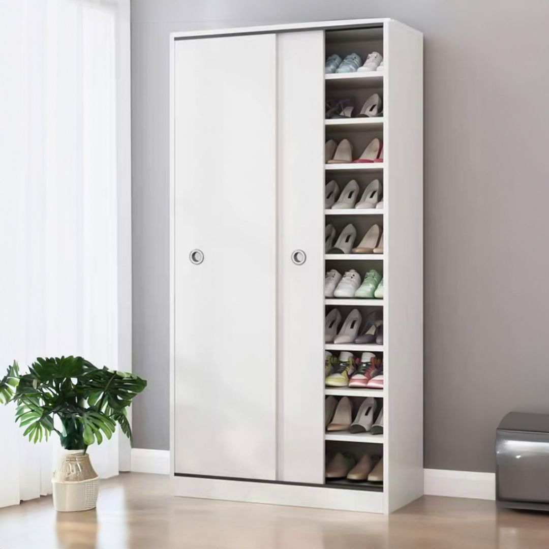 Wooden Cabinet With Shoe Shelves product thumbnail 5