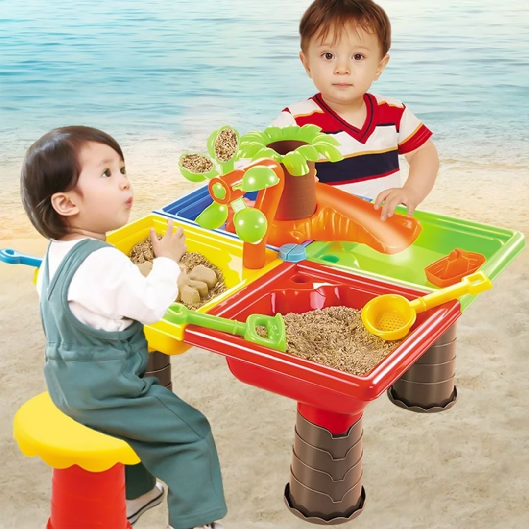 Beach Toys Sand and Water Activity Table Set product thumbnail 4