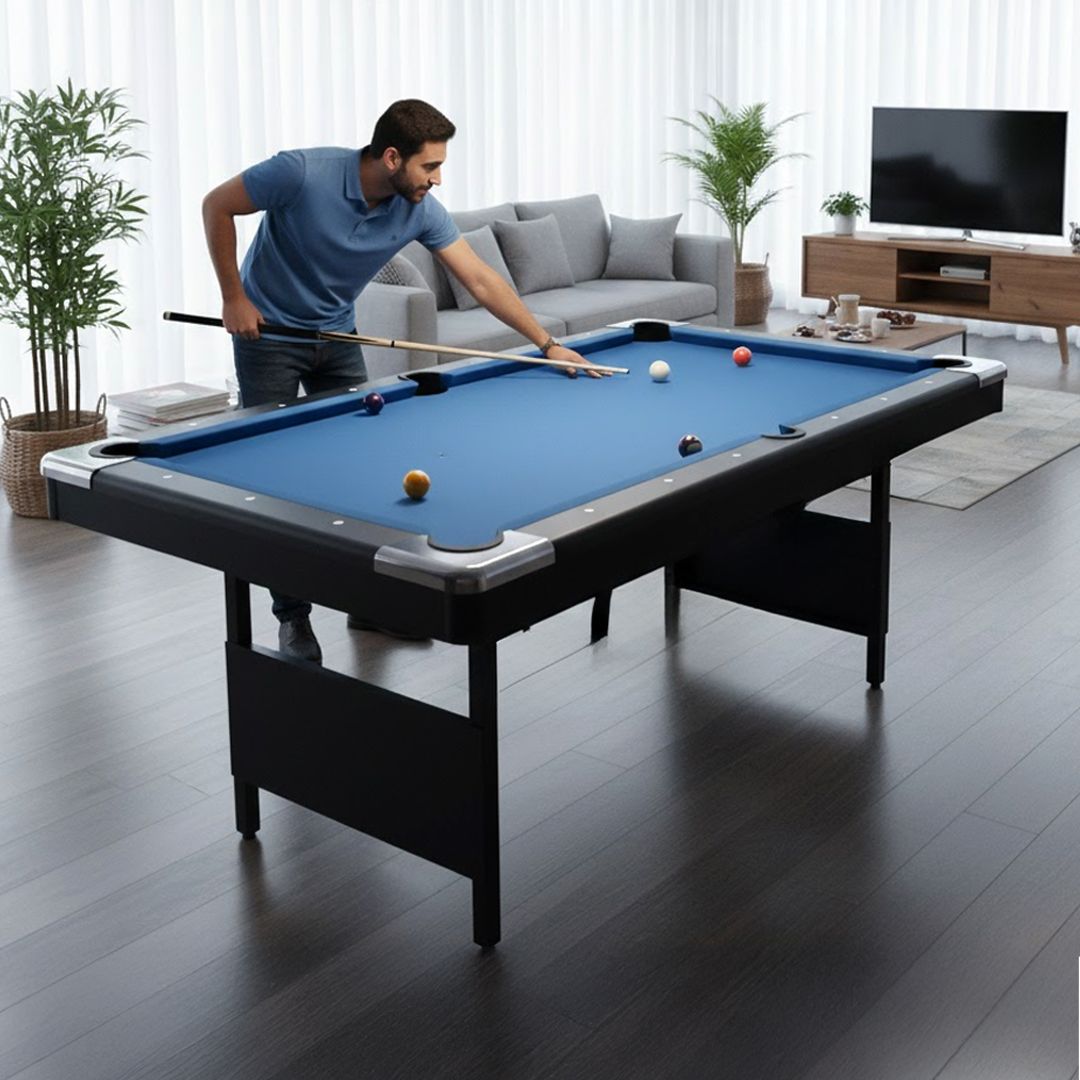 طاولة لعب بلياردو احترافية قابلة للطي - 8