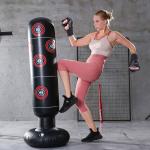 ستاند الملاكمة مع قفازات	