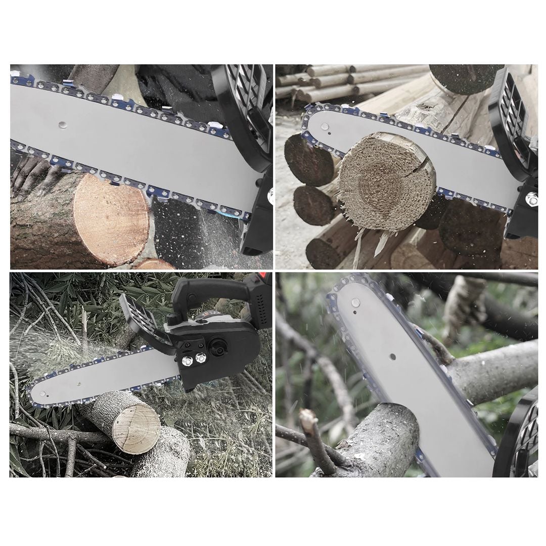 Cordless Handheld Chainsaw - 10 Inch - 11