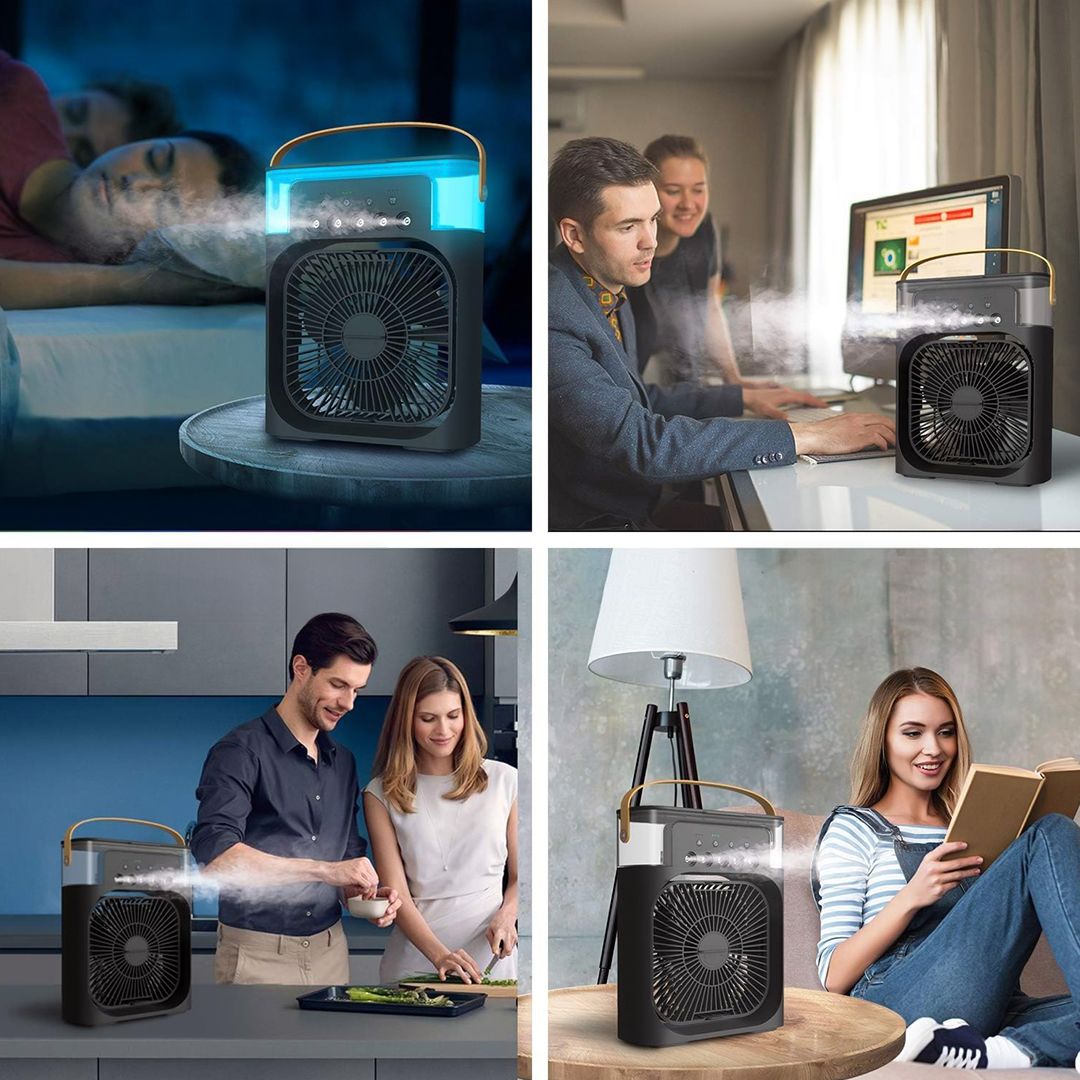 مرطب هواء بارد USB بإضاءة ليد - 10