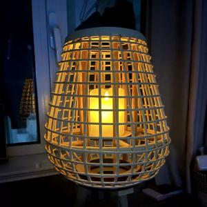 فانوس الشموع بتصميم ريفي - 52 سم - 3