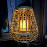 فانوس الشموع بتصميم ريفي - 52 سم - 2