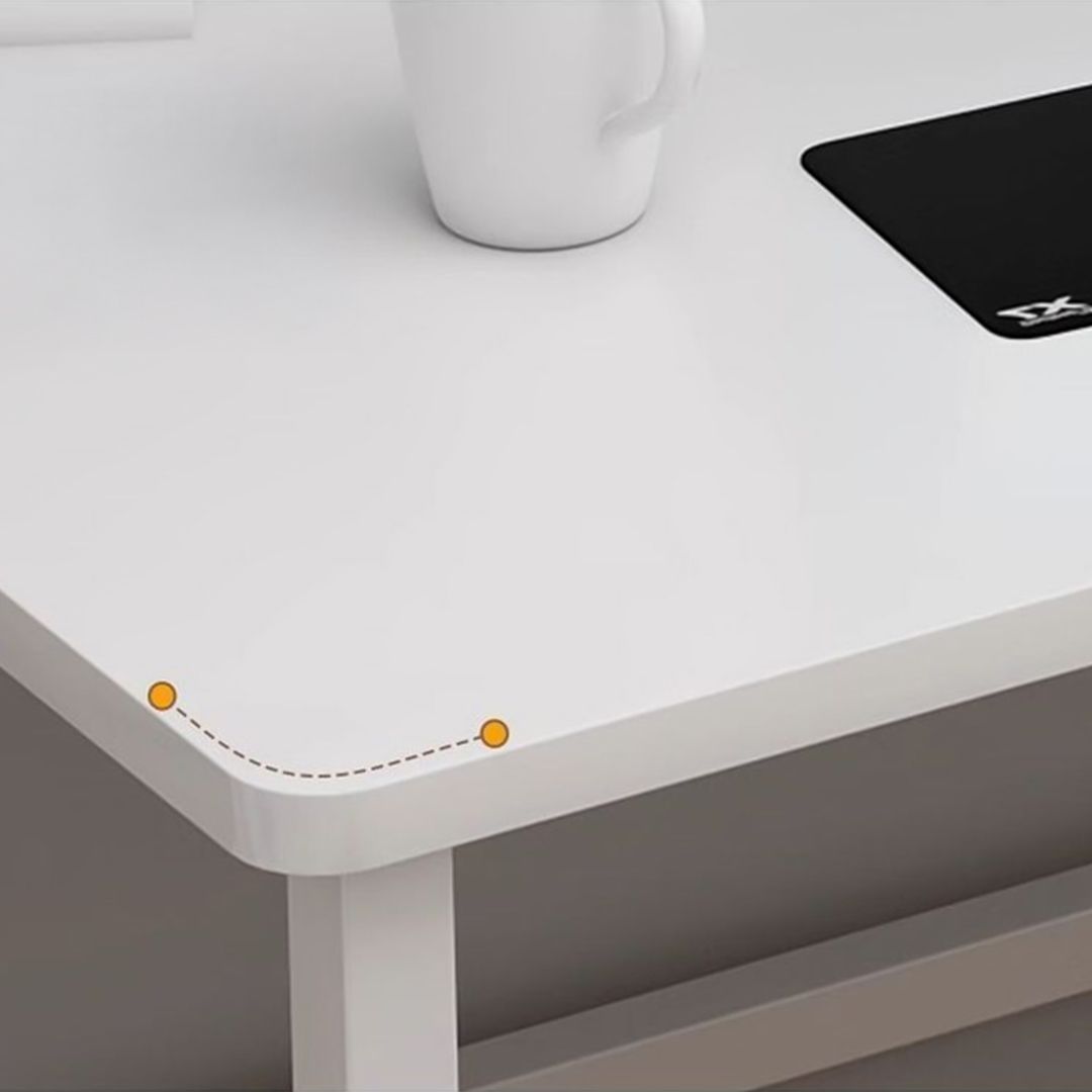 طاولة مكتب موفرة للمساحة بعجلات - 6