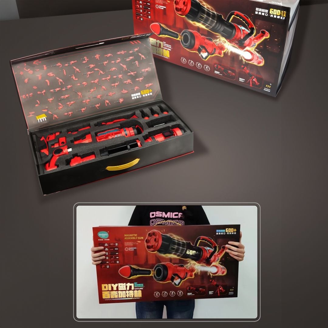 بندقية ورشاش رمي السهام الإسفنجية - 11