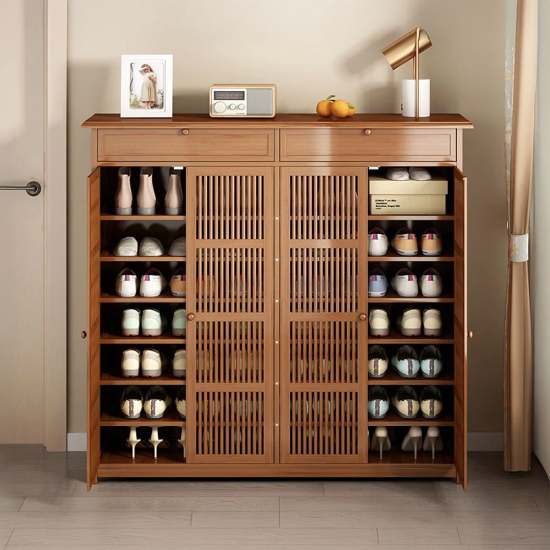 Classic Design Wooden Shoe Cabinet product thumbnail 2