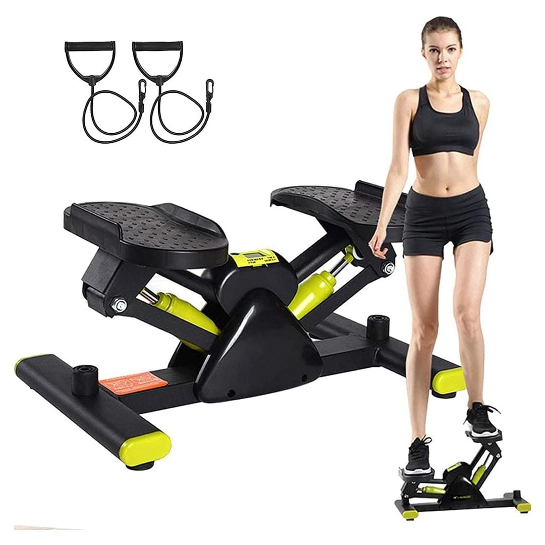 ستيبر لياقة منزلي مع حبال مقاومة - 8