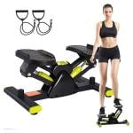 ستيبر لياقة منزلي مع حبال مقاومة - 8