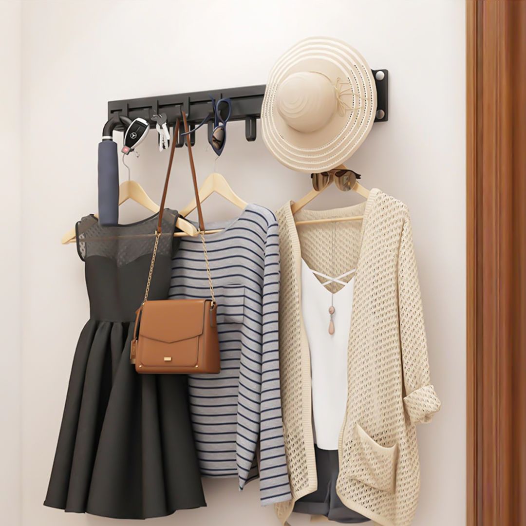 wall mounted clothes rack product thumbnail 8