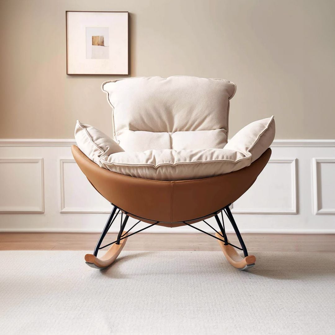 كرسي هزاز مع مسند للقدمين - 5