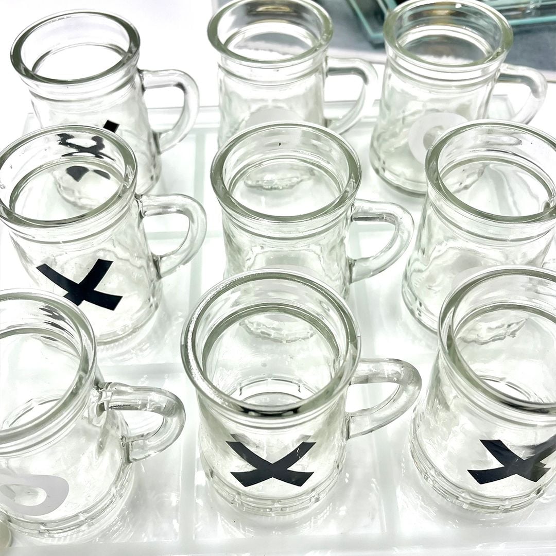 لعبة اللودو الزجاجية - X&O - 8