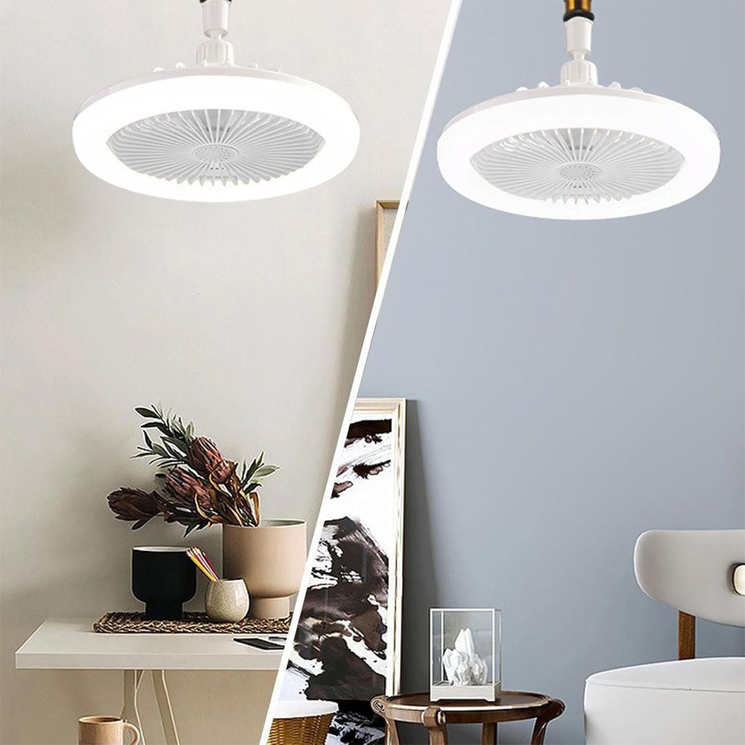 Fan with LED Light and Remote Control - 14