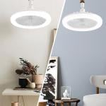 Fan with LED Light and Remote Control - 14