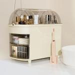 حافظة مكياج أنيقة مع غطاء شفاف - 9