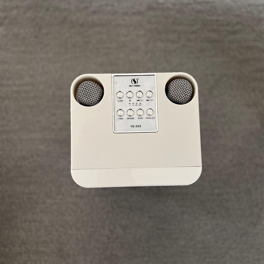 جهاز كاريوكي مع ميكروفونات لاسلكية - 8