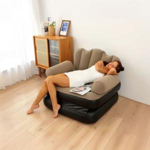 سرير وصوفا فردية قابلة للنفخ - 2