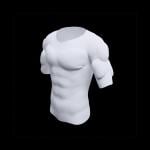 بلوزة بعضلات وهمية للرجال نصف كم - 7