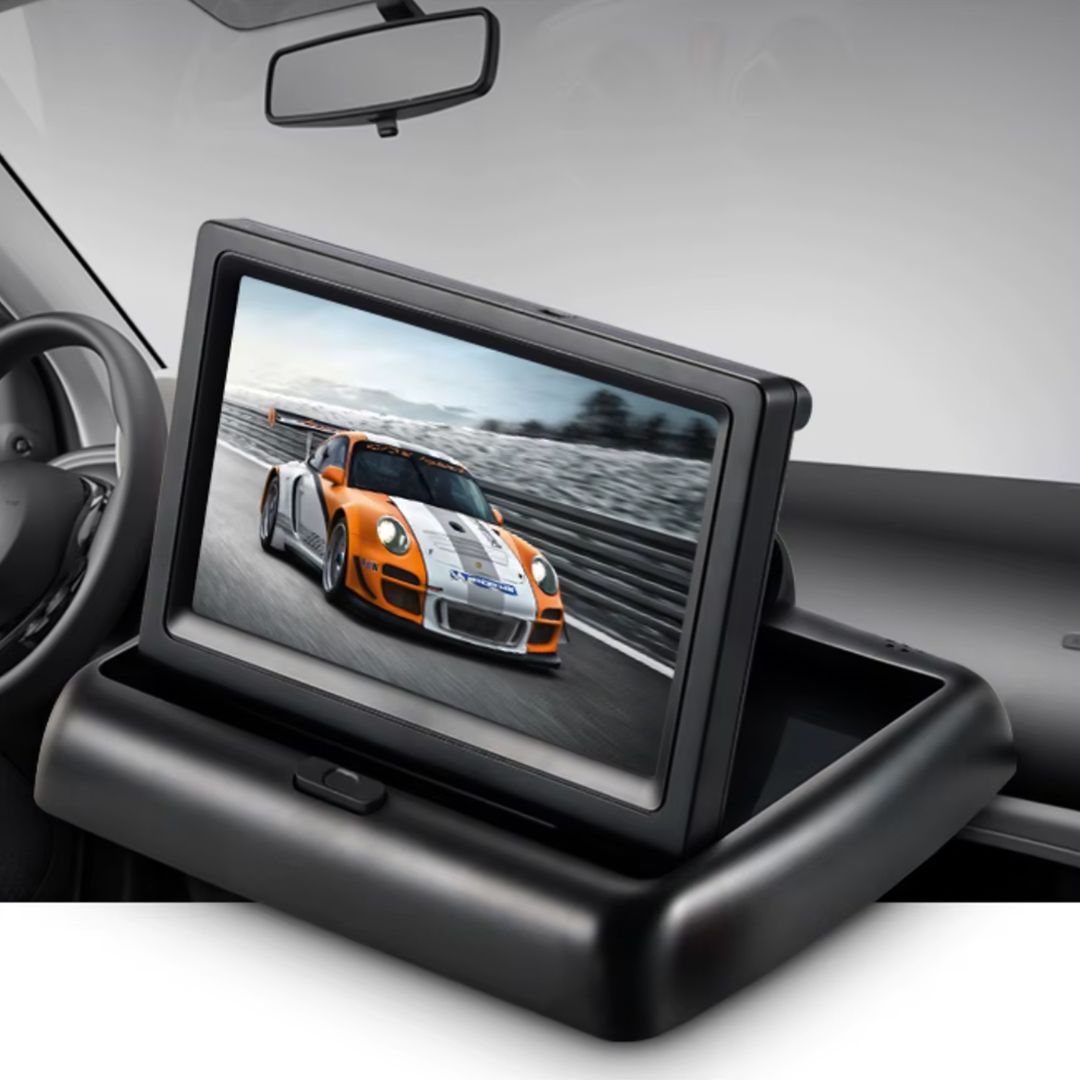شاشة وكاميرا لمراقبة الأطفال في السيارة - 7