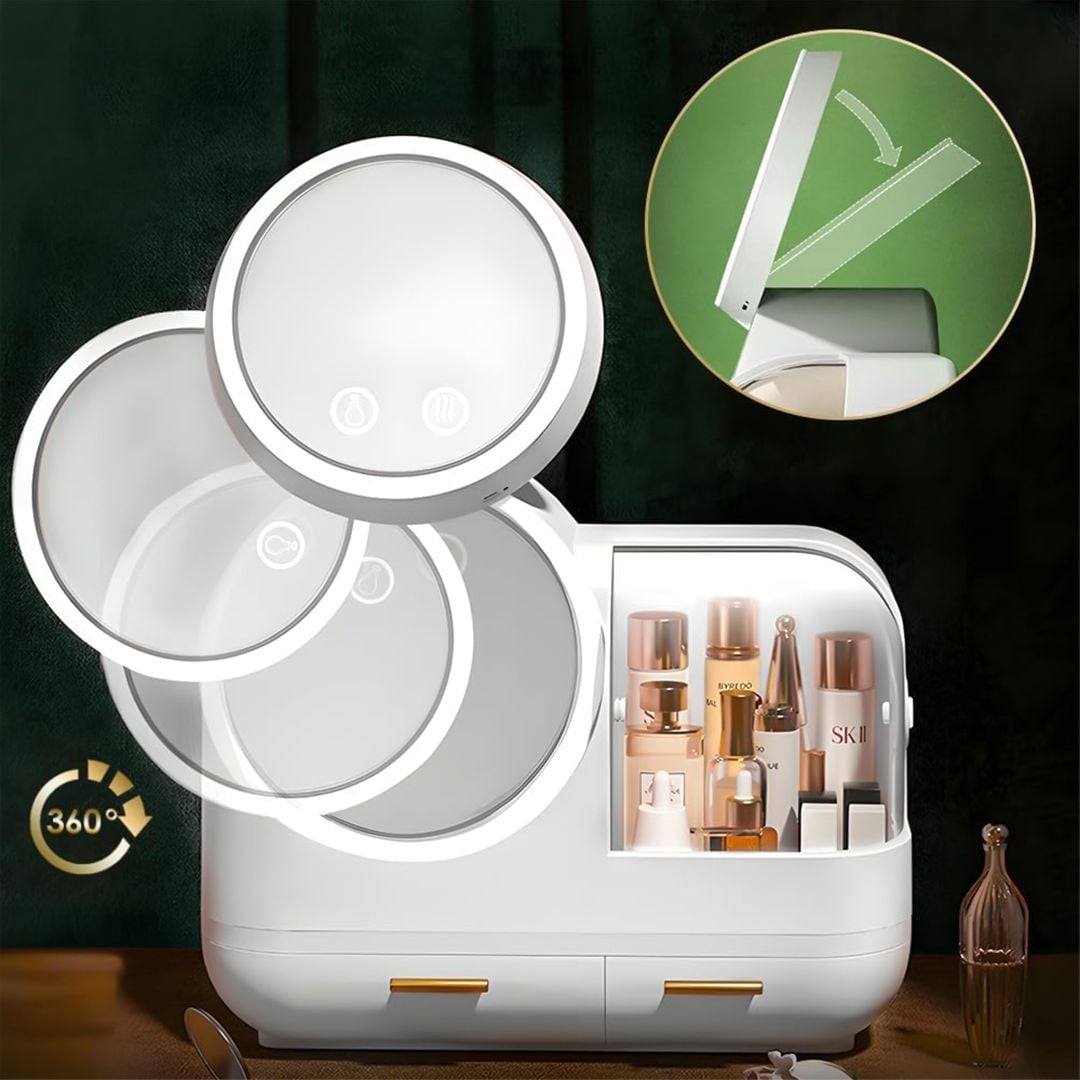 Makeup Organizer With LED Light product thumbnail 7
