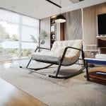 كرسي هزاز بتصميم عصري - 13