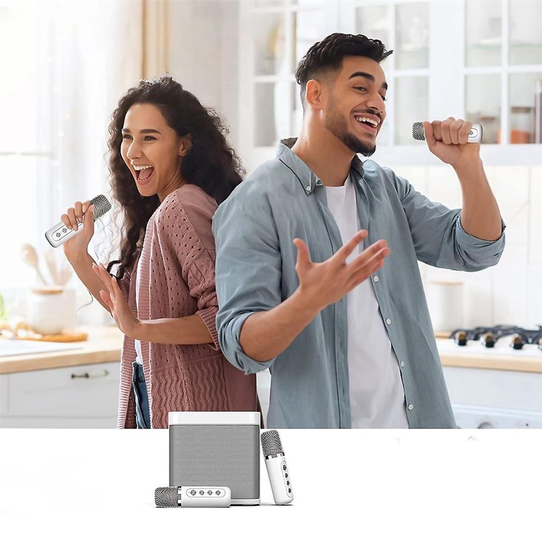 جهاز كاريوكي مع ميكروفونات لاسلكية - 13