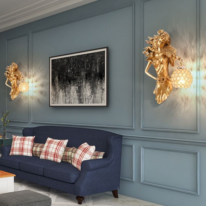 Hanging violinist lamp product thumbnail 5