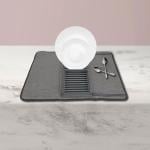 رف وبساط تجفيف الأطباق - 11