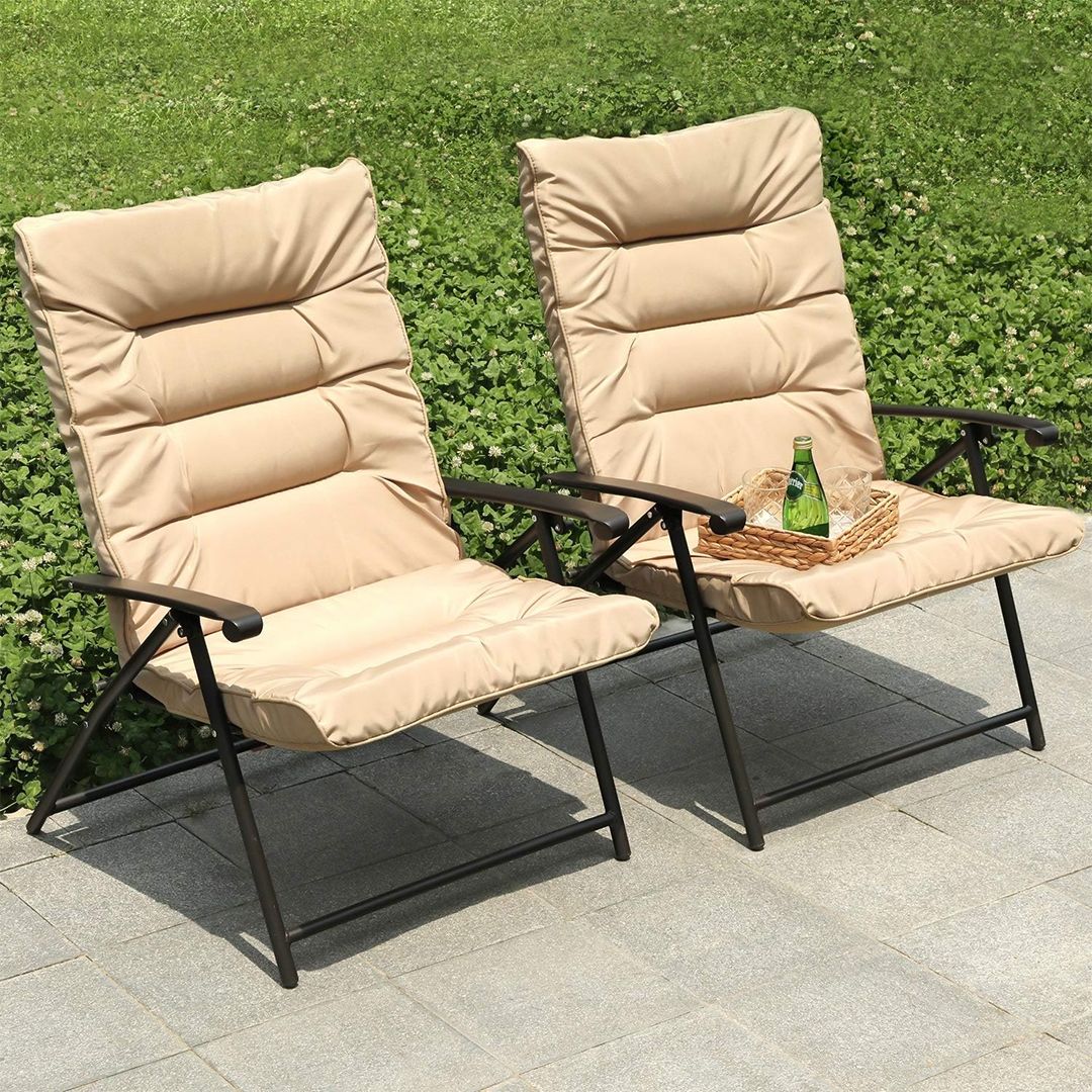 Outdoor Seating Set with Glass Table product thumbnail 3