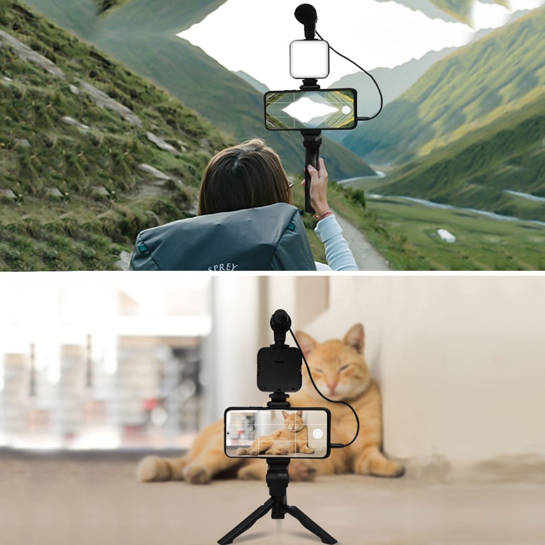 Vlogging Tripod Kit with Microphone product thumbnail 3