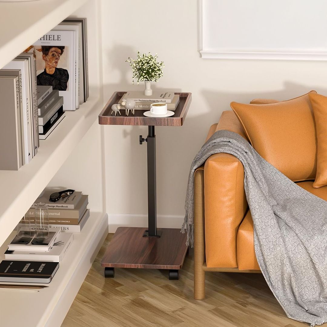 طاولة ضيافة جانبية متحركة بارتفاع مرن - 3