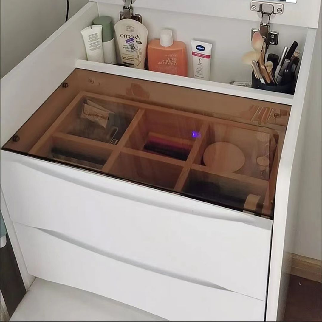 Vanity table with lighted mirror product thumbnail 8