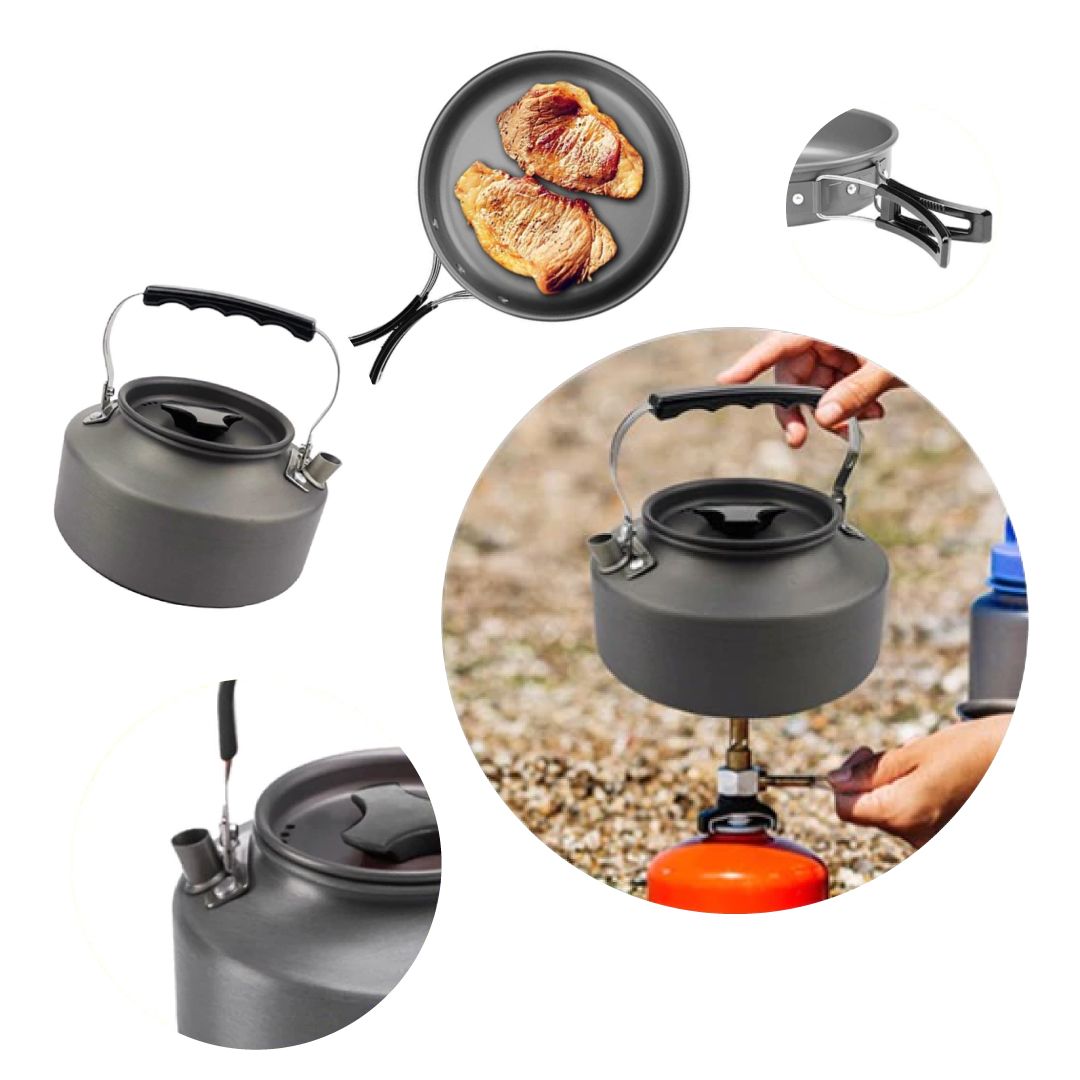 Camping Cookware Kit with stove product thumbnail 12