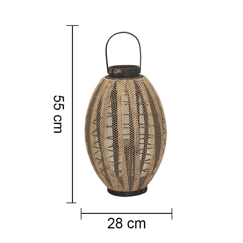 Wooden Candle Lantern 55 CM product thumbnail 10