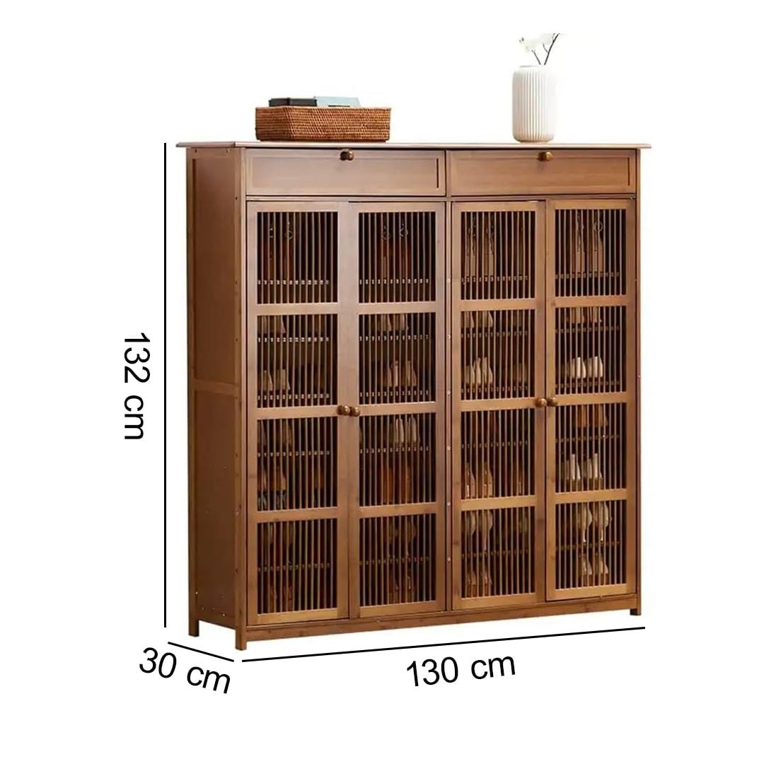 Classic Design Wooden Shoe Cabinet product thumbnail 14