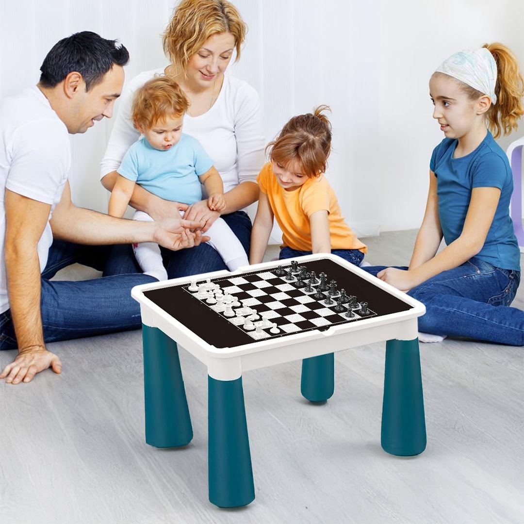 طاولة الألعاب التعليمية 9 في 1 للأطفال - 1