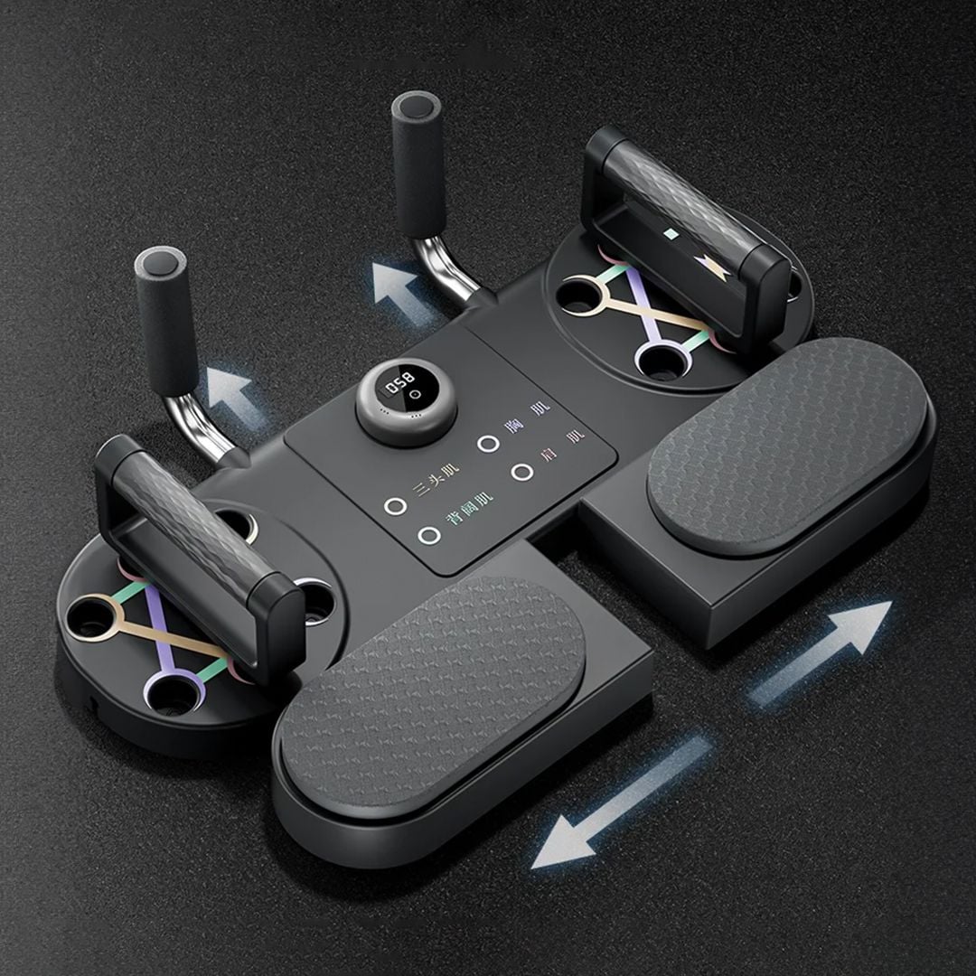 لوح اللياقة البدنية مع مؤقت وأحبال مقاومة - 11